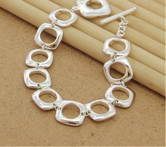 Elegantes Edelstahlarmband in Silber – Hochwertiger Damenschmuck