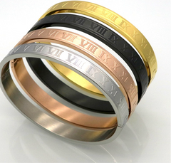 Roségoldenes Cuff-Armband aus Edelstahl – Eleganter Statement-Schmuck