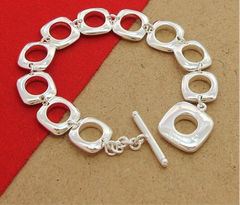 Elegantes Edelstahlarmband in Silber – Hochwertiger Damenschmuck