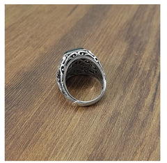 S925 sterling silver ring male ring