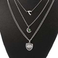 Multilayer short necklace