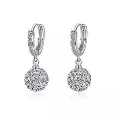 Shamballa Ohrringe Rund – Mit Zirkonia, Glanz & Eleganz
