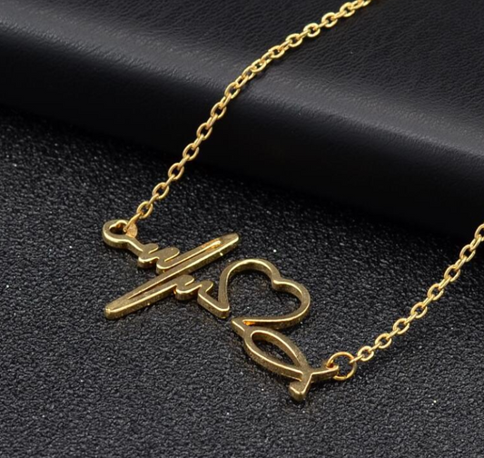 Heartbeat Necklace Women Necklaces