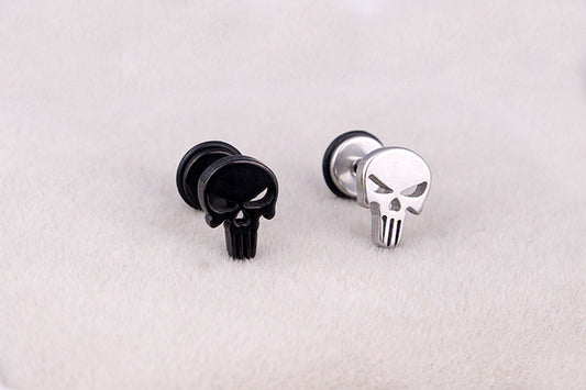 Skull Earrings For Men