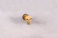 Skull Ohrstecker Unisex – Titanstahl, antiallergen & rockig