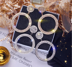 Exaggerated Circle Earrings