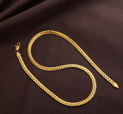Men Necklace Gold Snake Chain