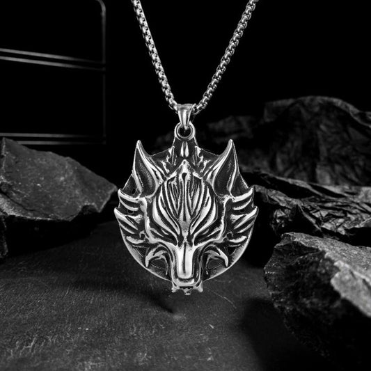 Wolf Head Personality Domineering Necklace