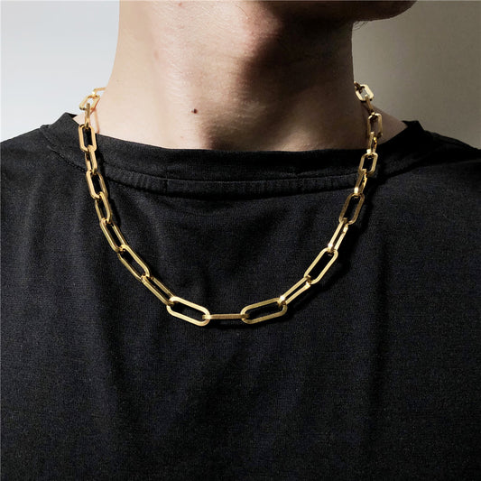 Titanium Steel Men Hip Hop Necklace Women