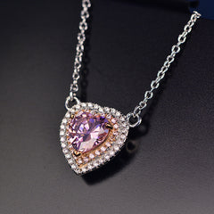 Love-Ring Damen Silber – Voll besetzt mit Zirkonia & plattiert