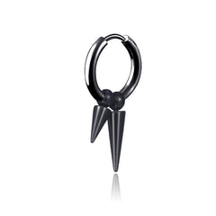Tassel-Ohrringe Herren aus Edelstahl – In Schwarz & Stahlfarben