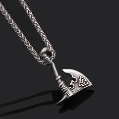 Stainless Steel Axe Pendant Chain Men