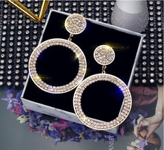 Exaggerated Circle Earrings