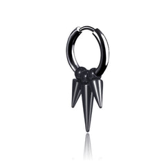 Tassel-Ohrringe Herren aus Edelstahl – In Schwarz & Stahlfarben