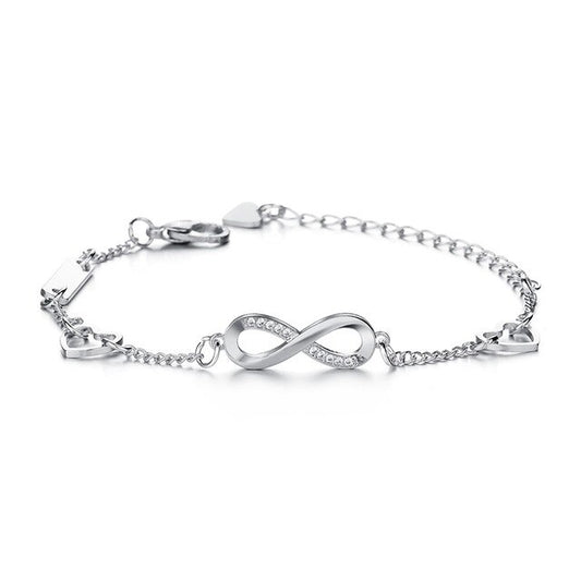 Micro-inlaid zircon female bracelet