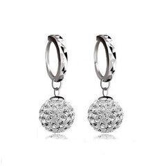Shamballa Ohrringe Rund – Mit Zirkonia, Glanz & Eleganz