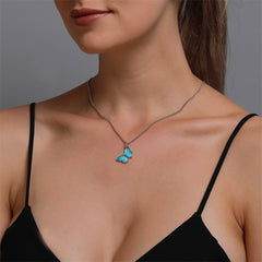 Butterfly Necklace Female Personality