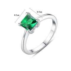Ethnic style silver ring