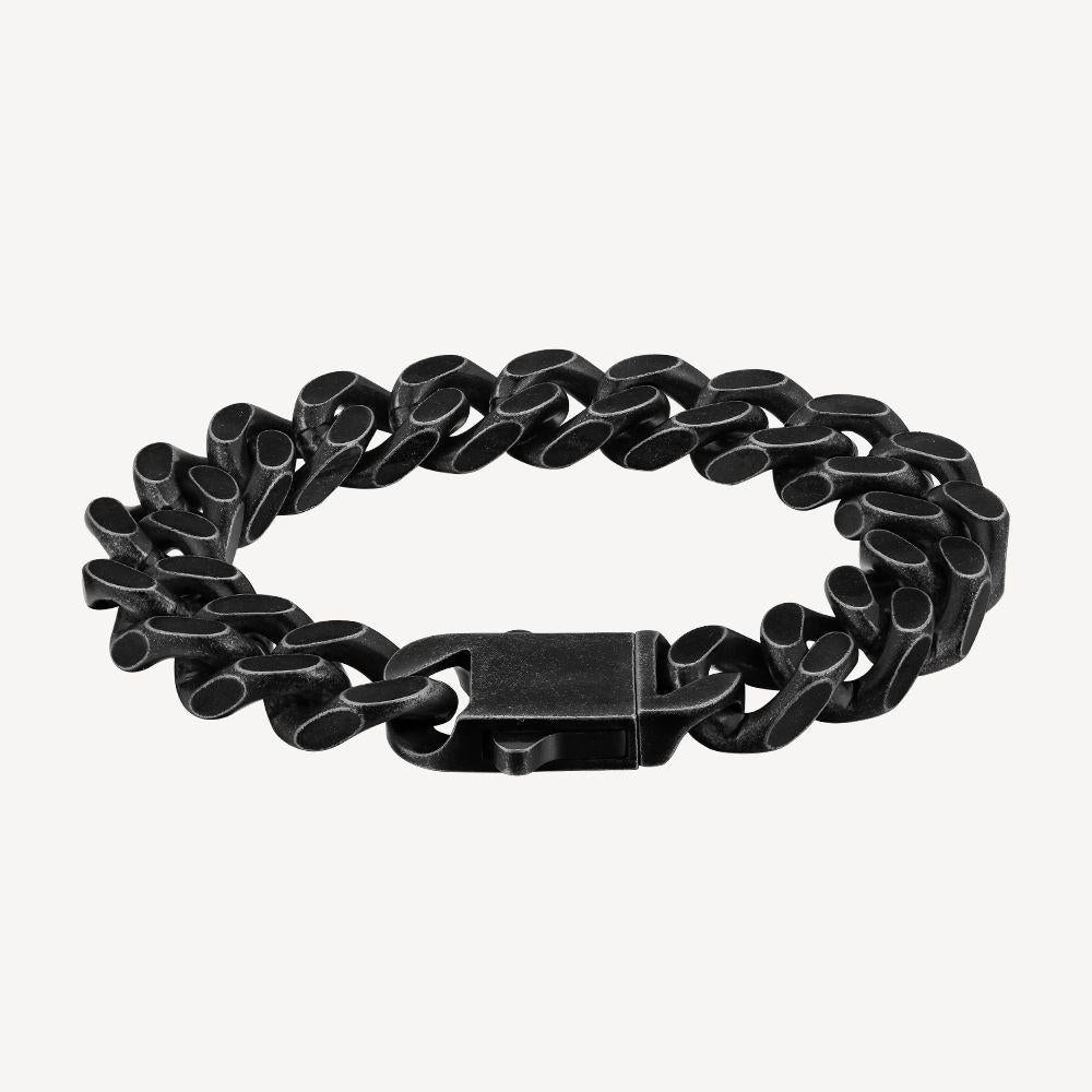 Cuban Chain Armband Unisex – Titanstahl im Hip-Hop-Stil