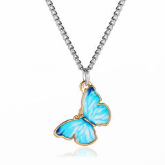 Butterfly Necklace Female Personality