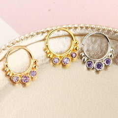 Ornaments Diamond-studded Nose Ring