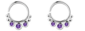 Ornaments Diamond-studded Nose Ring