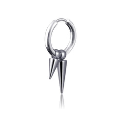 Tassel-Ohrringe Herren aus Edelstahl – In Schwarz & Stahlfarben