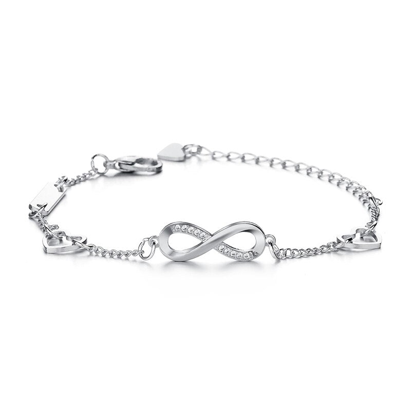 Micro-inlaid zircon female bracelet