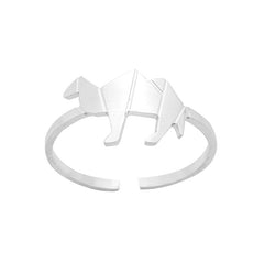Lotus-Ring Damen aus Edelstahl – In Gold, Silber & 925 Silber erhältlich