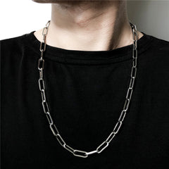Titanium Steel Men Hip Hop Necklace Women