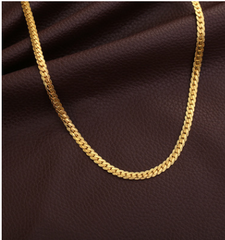 Men Necklace Gold Snake Chain
