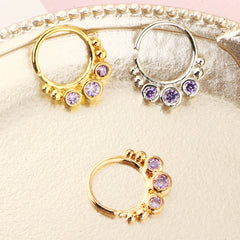 Ornaments Diamond-studded Nose Ring