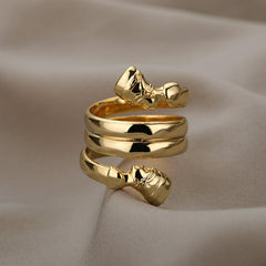Double Layered Couple Rings