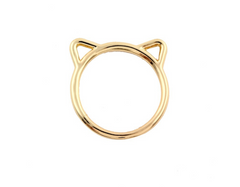 Ms. Cat Alloy Plating Green Ring
