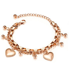 Love Herz Armband – In Gold & Silber, verschiedene Modelle