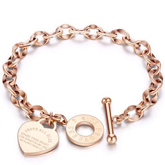 Love Herz Armband – In Gold & Silber, verschiedene Modelle