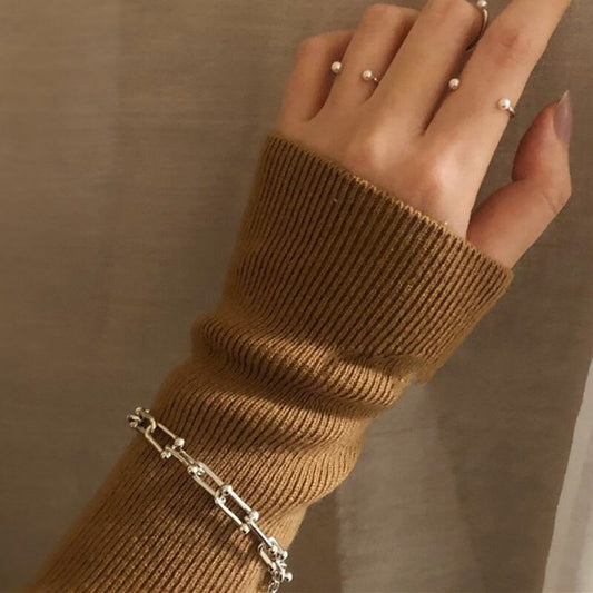 Armband in Gold und Silber Farben
