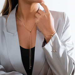 Vintage elegante Dita Schlangenkette