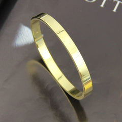 Eleganter Edelstahl-Armreif – Erhältlich in Gold, Silber & Roségold