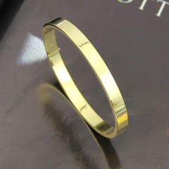 Eleganter Edelstahl-Armreif – Erhältlich in Gold, Silber & Roségold