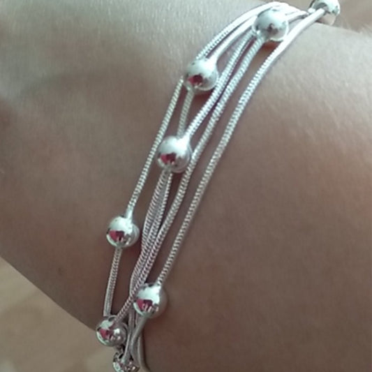 Schöne, elegante Armband 925 Silber