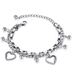 Love Herz Armband – In Gold & Silber, verschiedene Modelle