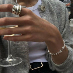 Hochwertiges Edelstahlarmband – In Gold & Silber erhältlich