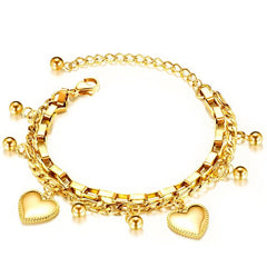 Love Herz Armband – In Gold & Silber, verschiedene Modelle