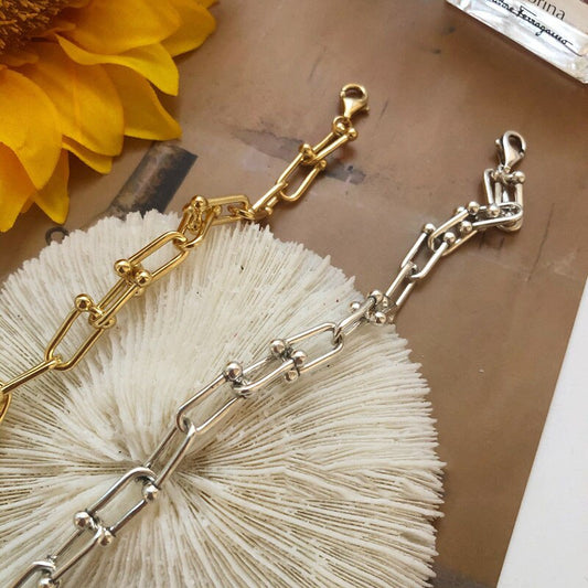 Armband in Gold und Silber Farben