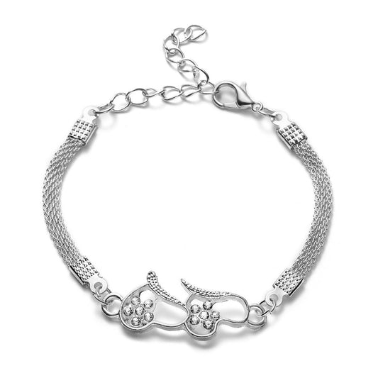 Infinity Armband in Silber