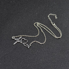 Heartbeat Necklace Women Necklaces