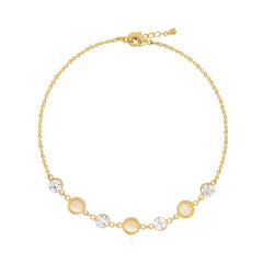 Small Round Bean Opal Bracelet