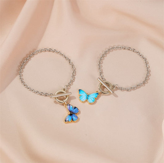 Butterfly Necklace Female Personality