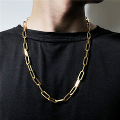 Titanium Steel Men Hip Hop Necklace Women